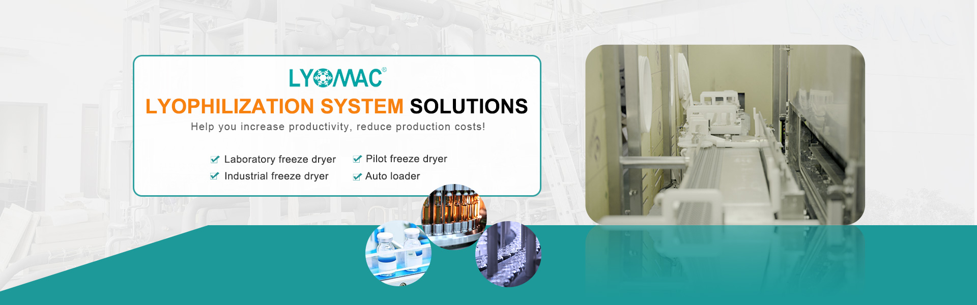 LYOMAC Lyofiliseringssystem Producent